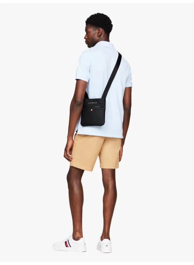 Tommy Hilfiger Black Essential Small Crossover Bag for Men | Best Price UAE